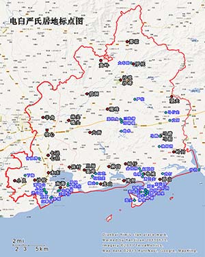 族群地标图